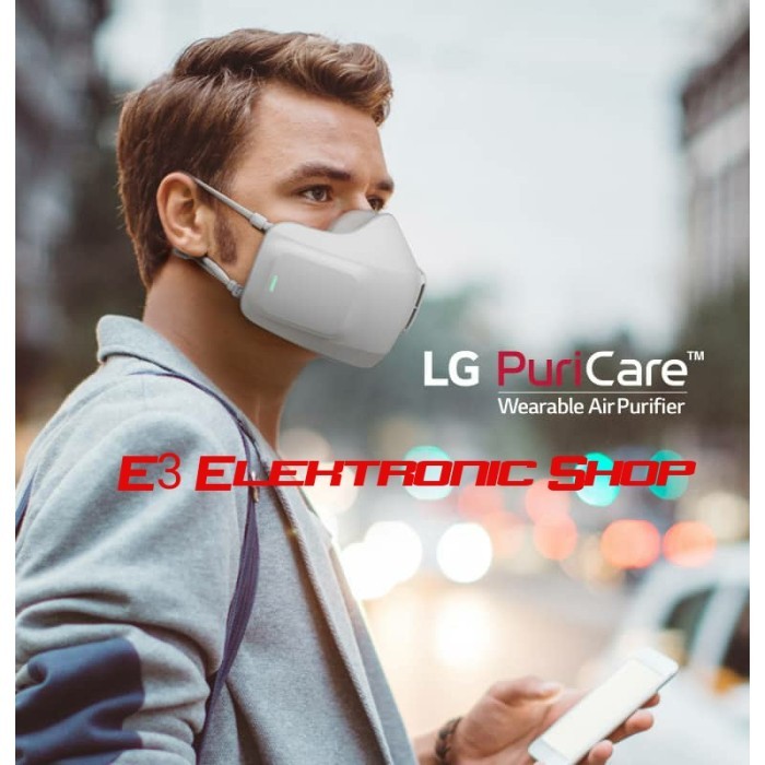Masker Lg Puricare Wareable Air Purifier Mask Ap300Awfa