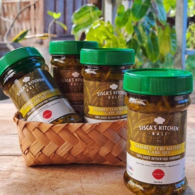 

\"\"\"\] Sambel Ijo Teri Medan/Sambel Pedas Sisca