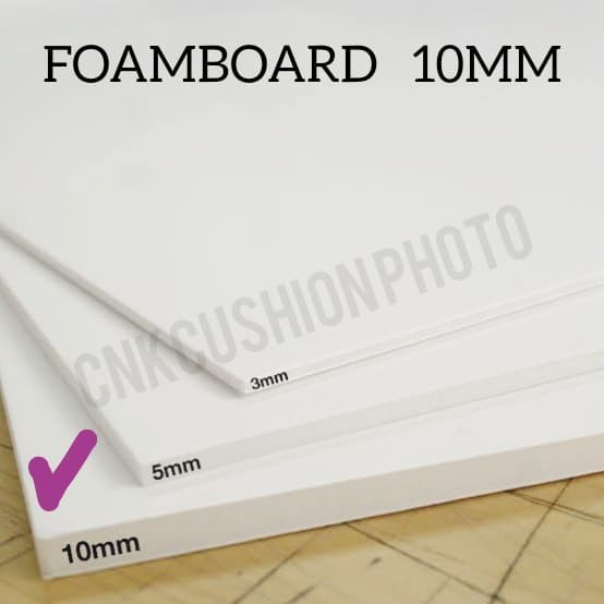 

] DEPRON POLYFOAM FOAMBOARD 10MM - DEKOR / MODEL PESAWAT (50cm x 50cm)