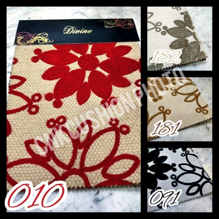 ><><><] BAHAN KAIN MEUBEL SOFA KURSI ATEJA DIVINE MOTIF BUNGA KLASIK - MYRA