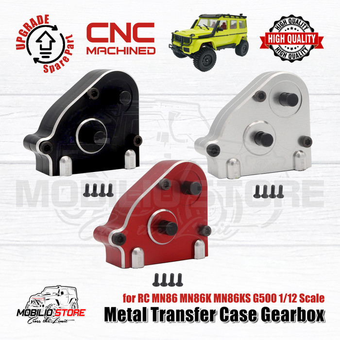 Terlaris Upgrade Part Metal CNC Transfer Case Gearbox for RC MN86 MN86K MN86KS SALE