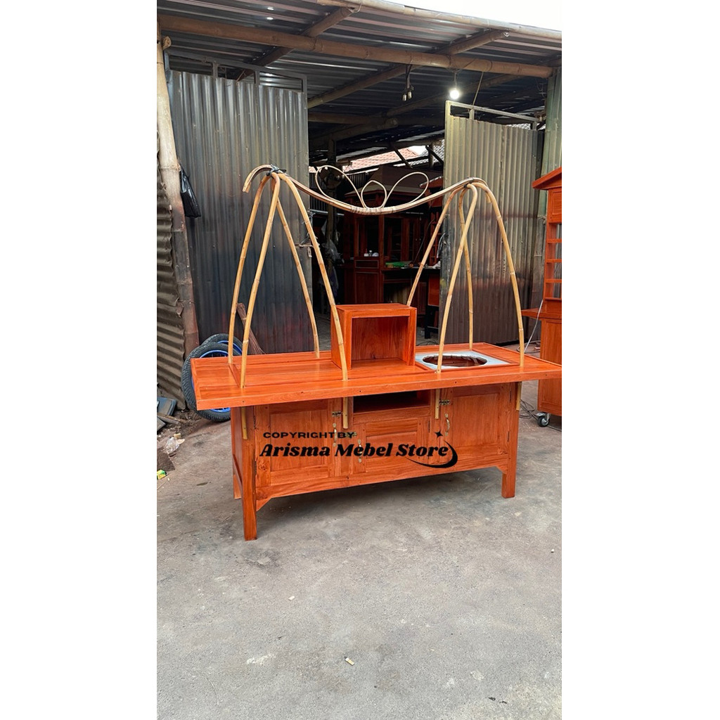 Gerobak Pikulan, gerobak soto pikul, gerobak gultik, gerobak soto kudus, gerobak sate