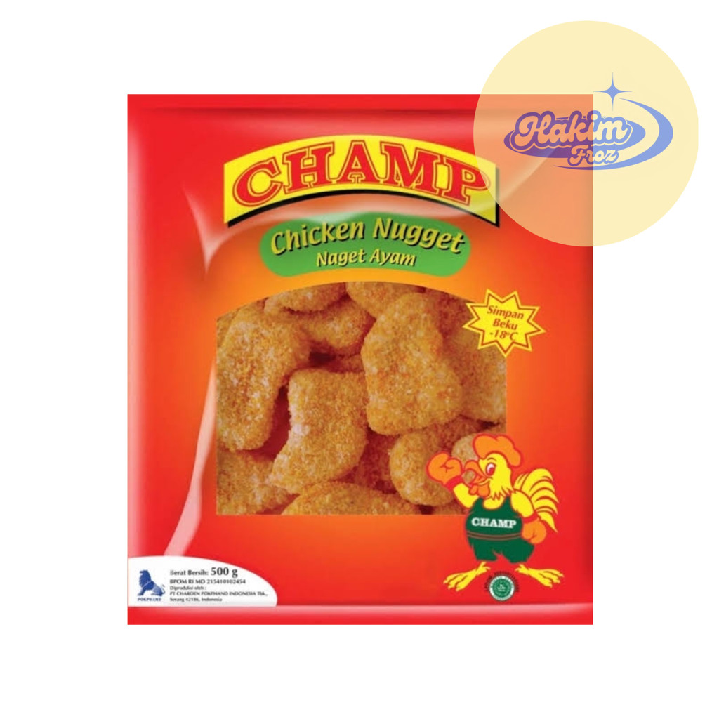

CHAMP CHICKEN NUGGET 500 GR