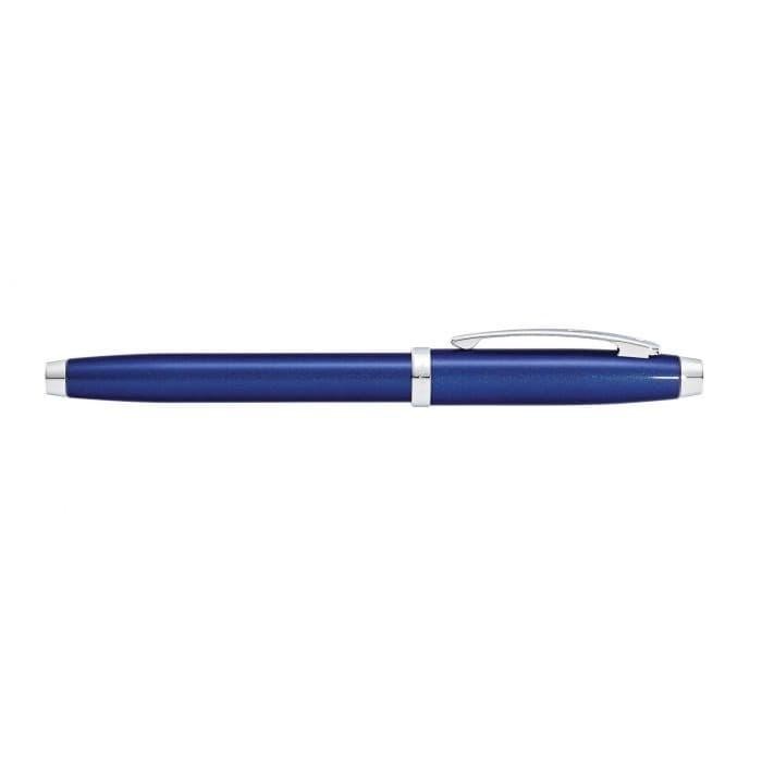 

Sheaffer 100 Glossy Blue Lacquer Fountain Pen Original