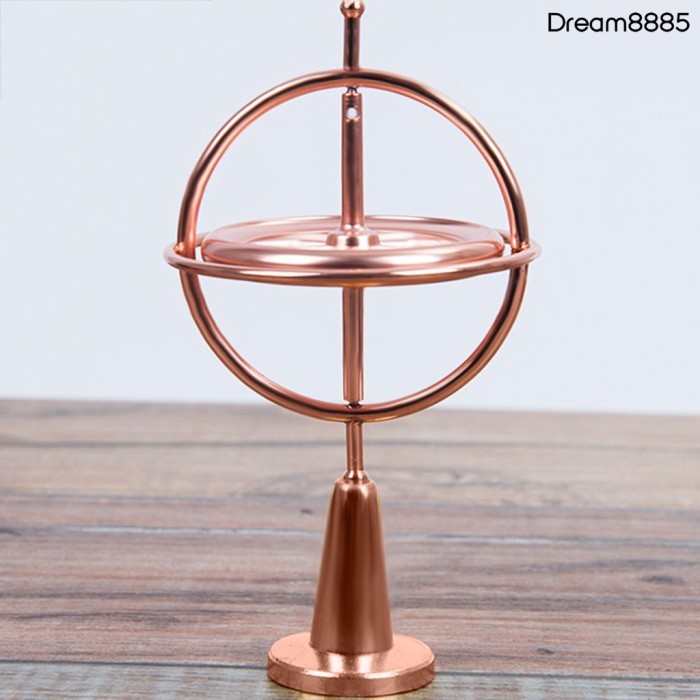 Jun - Dr85 Gasing Gyroscope Dinamis Klasik Anti Karat Penghilang Stress