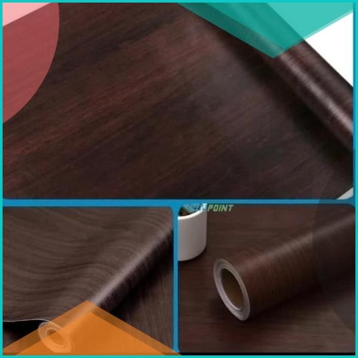 Sticker Kayu Coklat Tua stiker meja lemari kayu wallpaper 140BZ4 tool