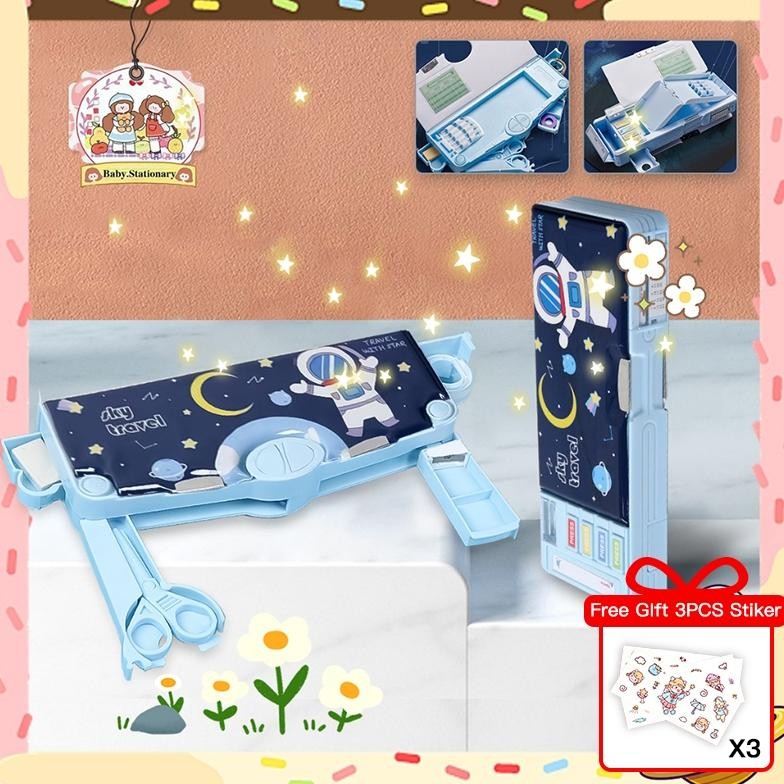

SPECIAL Kotak Alat Tulis Anak Laki-Laki/Kotak Pensil Pola Kartun Rautan Kapasitas/Lapisan Ganda dan Tunggal dengan Rautan Kapasitas TY69