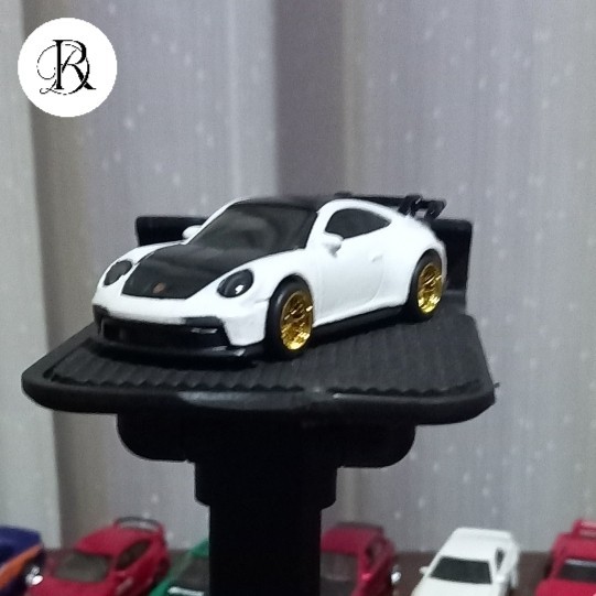 Hotwheels Porsche 911 Gt3 Ban Karet Custom Free Ongkir