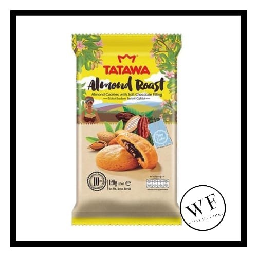 

Tatawa Almond Roast Almond Cookies With Soft Chocolate Filling