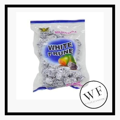 

Golden Eagle White Prune / Manisan Buah Prune Putih/ Prune Candy 500Gr