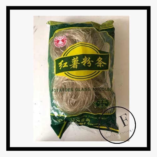 

Potato Glass Noodles / Bihun Kentang "Cuiyan"/ Green Jade Swallow 400G