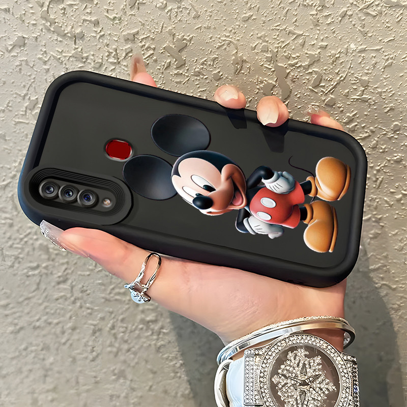Casing Hp  Untuk Samsung Galaxy A20s Case Casing Softcase HP Mickey lucu dan Minnie Kesing trendi pe