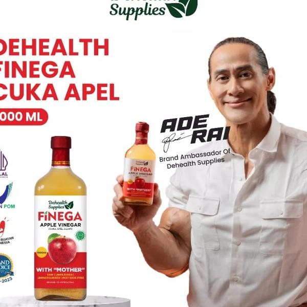 

Dehealth Supplies Finega Cuka Apel 1 Liter Kemasan Botol Kaca