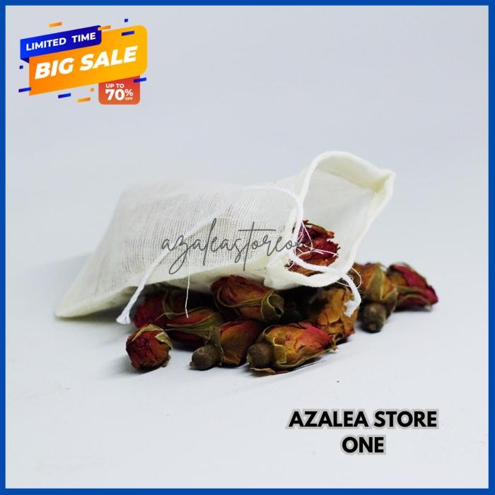REUSABLE TEA BAG / KAIN KANTONG TEH CELUP TERMURAH  BY AZALEA STORE