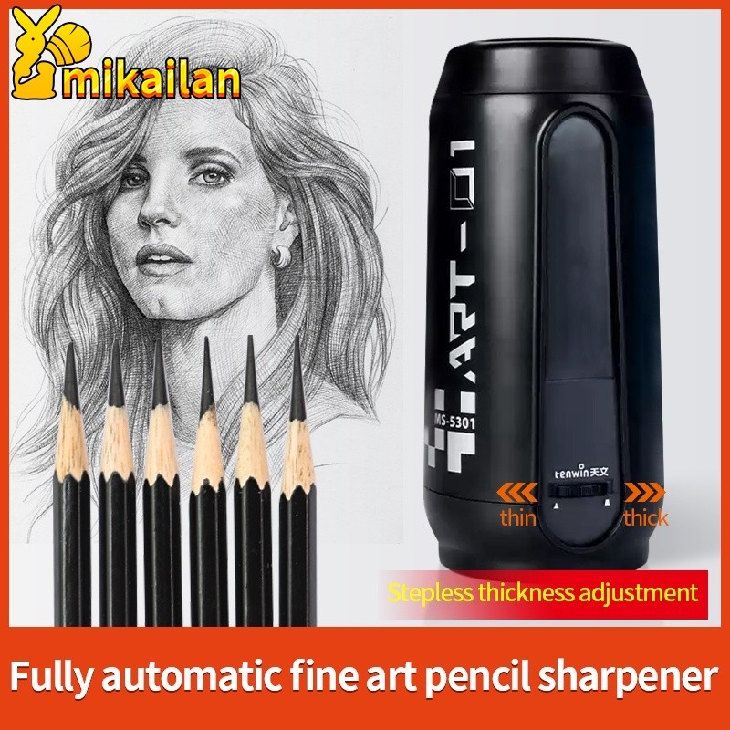 

Tenwin 5301 Rautan Pensil Elektrik Otomatis 6-8Mm Gambar Sketsa Pensil untuk Alat Tulis Sekolah Siswa Seni |C7C0B077|