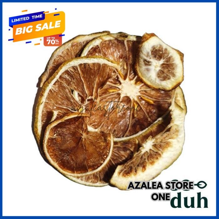 

(GRADE B) DEHYDRATED DRIED LEMON SLICE / BUAH LEMON KERING 8 GRAM BEST DEAL !! BY AZALEA STORE