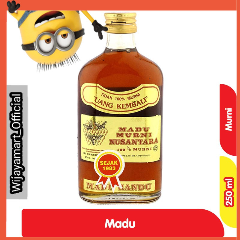 

Nusantara Madu Murni Botol 250 ml