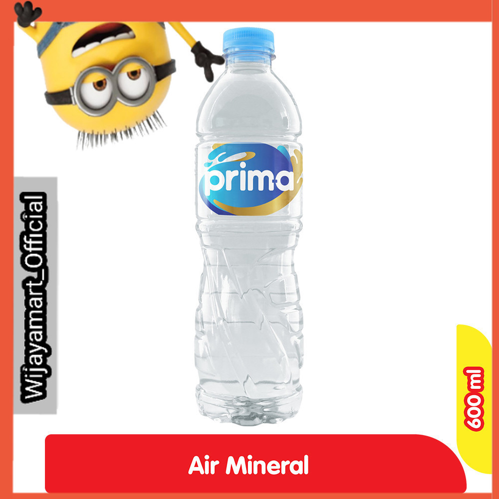

Prima Air Mineral Botol 600 ml