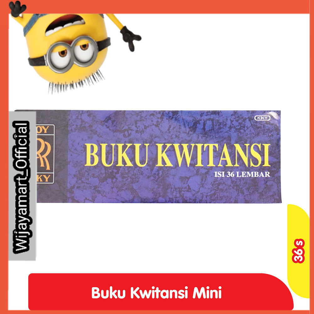 

Kiky Buku Kuitansi Mini 36 Lembar