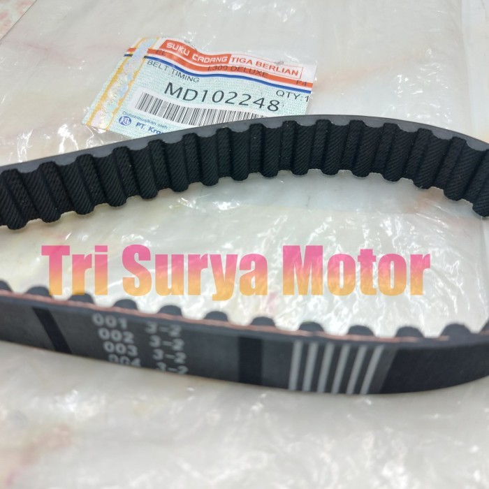 Timing Belt Tali Kipas L300 Bensin New Deluxe Md102448 Ori Gigi Bulat Part Berkualitas
