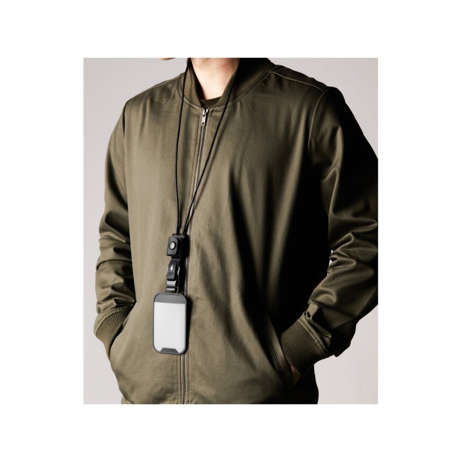 Alpaka HUB USB Lanyard for ID Cardholder USB C Lightning Cable Charger