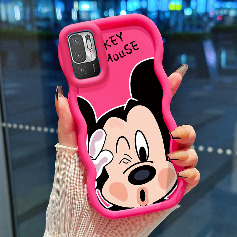 Casing Hp Untuk Xiaomi Redmi Note 10 Note 10s Note 11 SE POCO M5s Case Casing Mickey Mouse pola Kesi