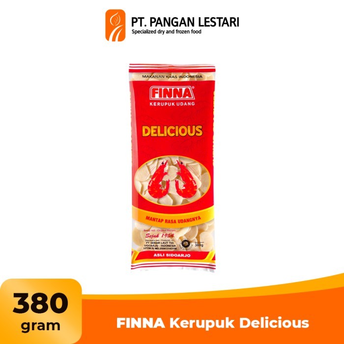 

Terlaris FINNA Kerupuk Udang Delicious 380 gr SALE