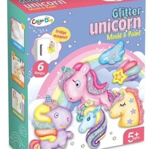 Mainan Mould And Paint Anak, Mainan Cetakan Gypsum Dan Colouring