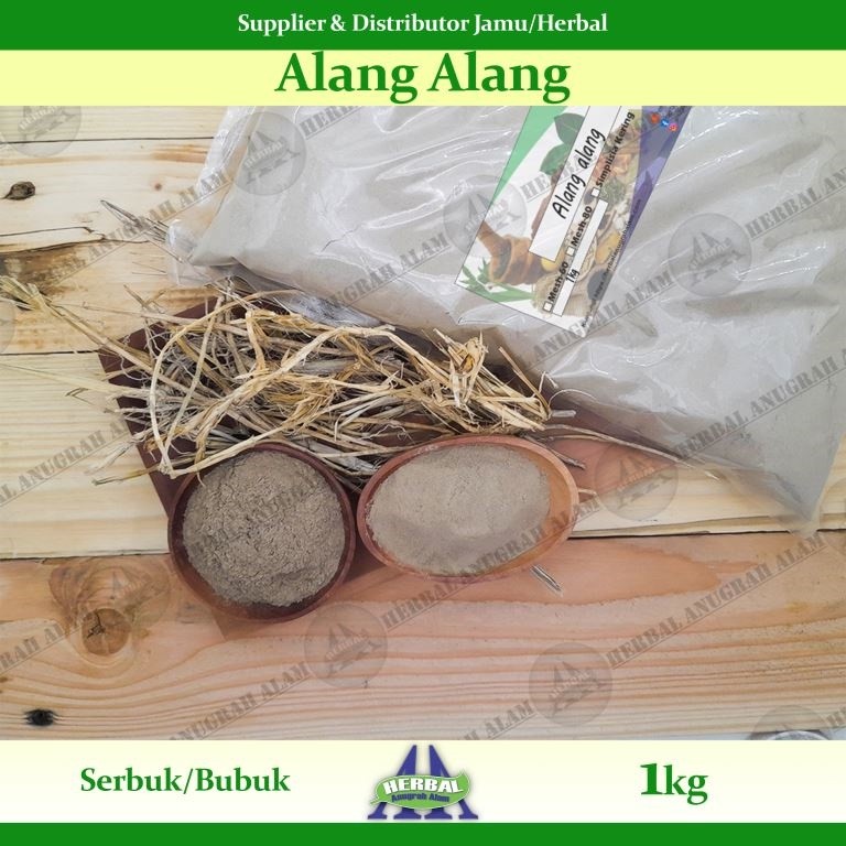 Alang Alang (Bubuk) 1Kg | Imperata cylindrica | Ilalang - 100% Murni #Herbal