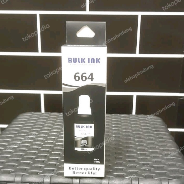 

Terlaris Tinta Bulk ink 664 hitam SALE