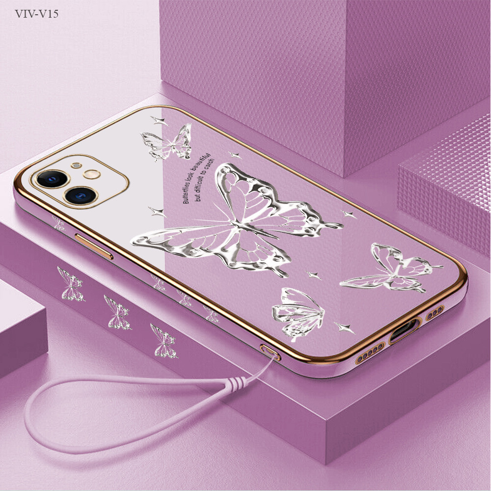 Casing Hp Untuk VIVO V30 V15 V20 V21 V23 V23E V25 V25E S1 Z1 T1 SE Pro 2021 5G Phone Case DD 2203 So