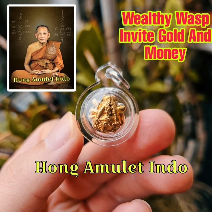 Ready Amulet Lebah Penarik Rezeki Blessing LP Jeud Wat Podsetthi