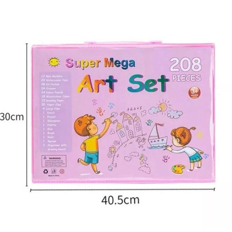

Sale Crayon Set 208Pcs / Crayon Set 150Pcs / Pensil mewarnai / Krayon Pensil Warna Premium