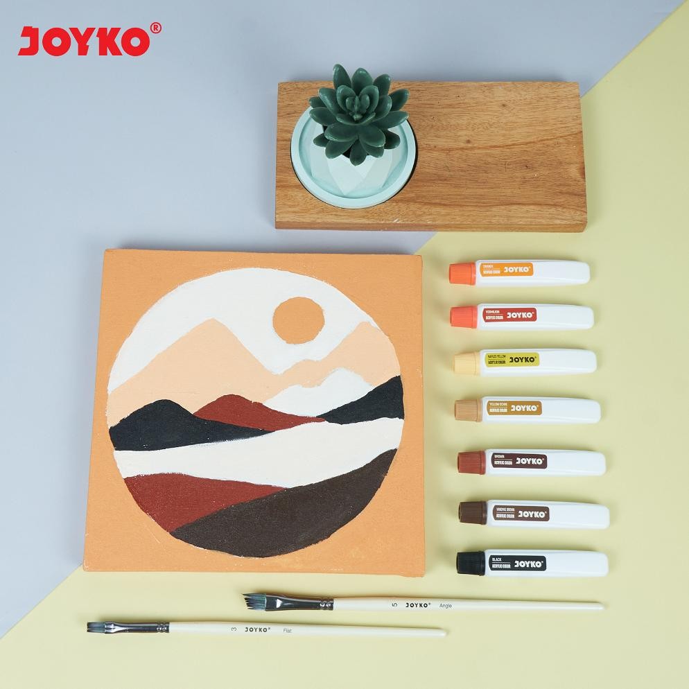 

TT60 Joyko TITI Acrylic Colour 12 18 24 36 Warna / Cat Akrilik Joyko SET ACC-12ML Original