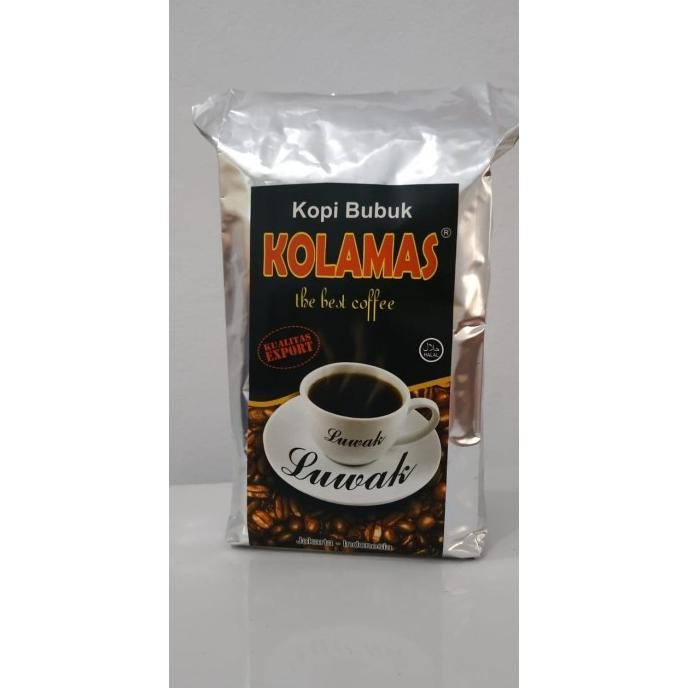 

Kolamas Kopi Robusta Luwak Liar Sumatera Netto 250 Gram