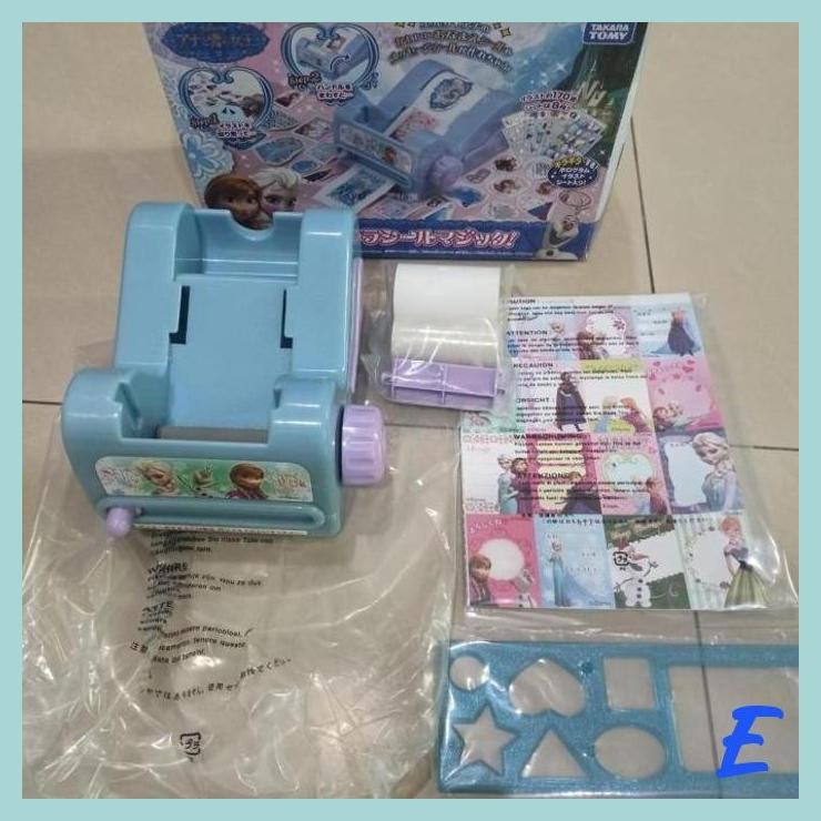 

| RDB | TAKARA TOMY MAINAN PRINTER STICKER ROLL DISNEY FROZEN ALSA AND ANNA