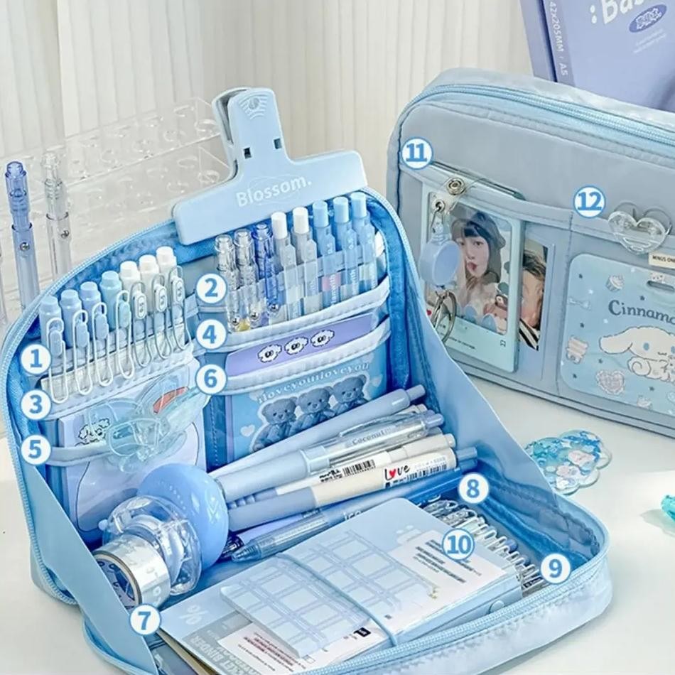 

Best Seller TEMPAT PENSIL KOREA MULTI SEKAT UKURAN JUMBO Viral