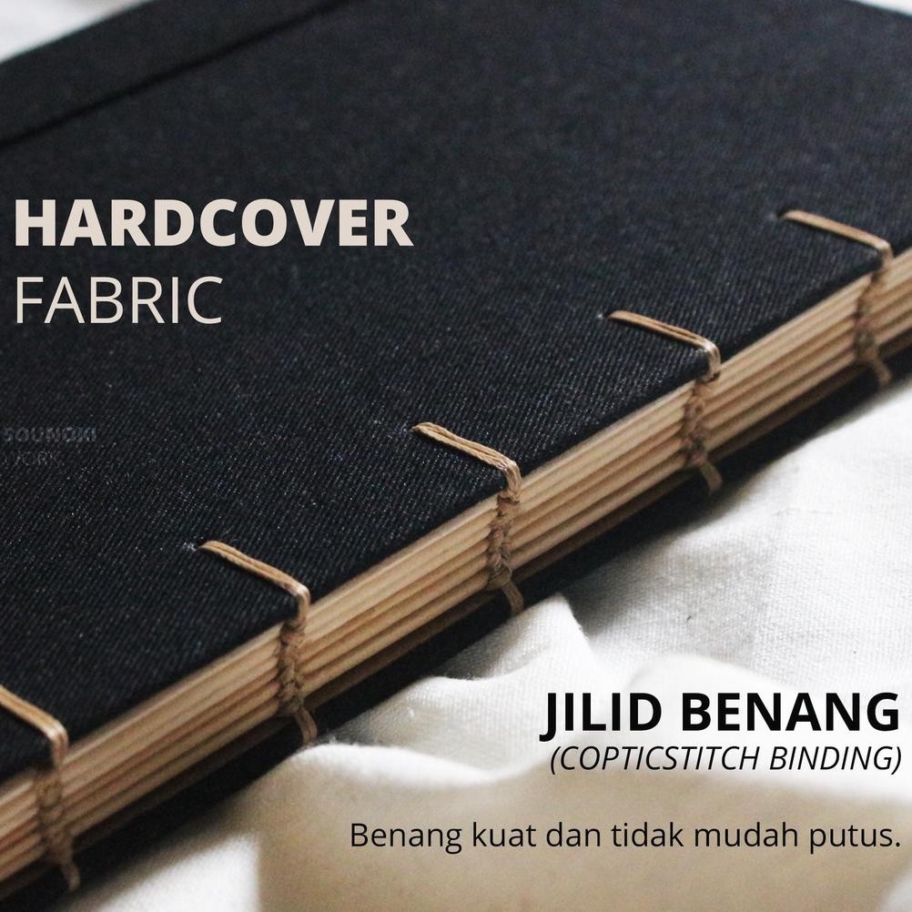 

An85 Notebook Vintage Paper | Size B6 | Cover Polos Original