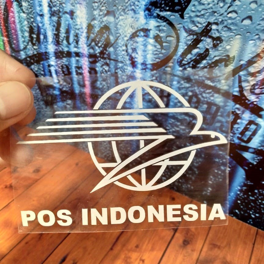 Cutting Stiker Pos Indonesia Variasi Motor Mobil Sticker Timbul Keren Nyala Dasbor Spakbor Visor Bod