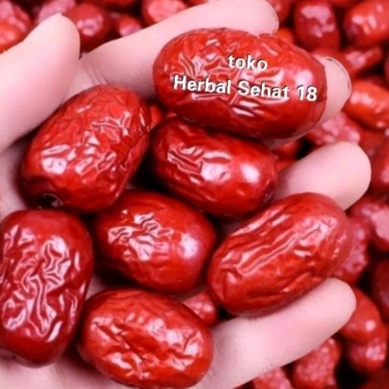 

1Kg 1 Kg 1000 G Gr Gram Angco Biji Kurma Merah Cina Ukuran Besar