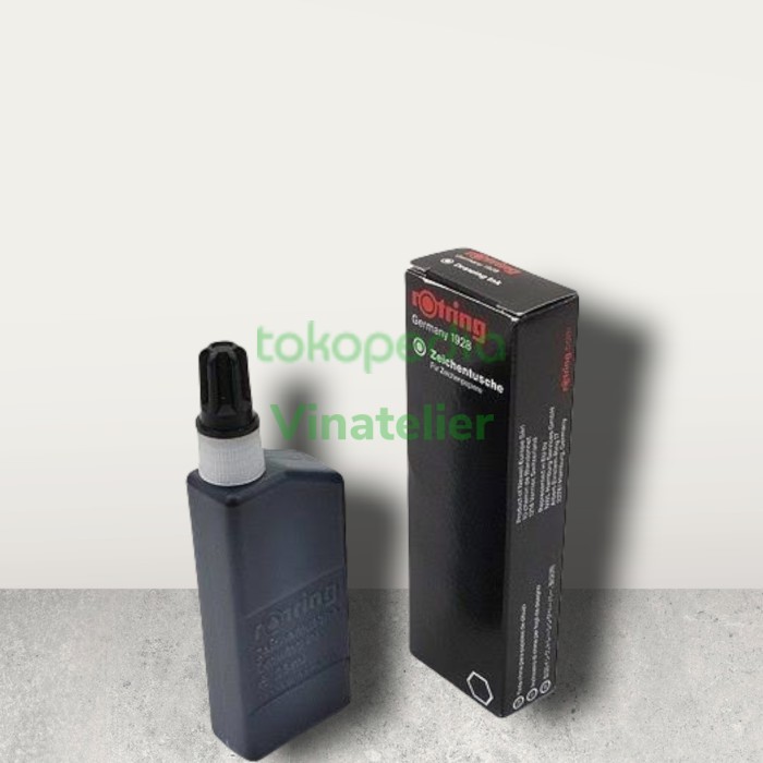 

TINTA ROTRING RAPIDO ISOGRAPH - HITAM 23ML