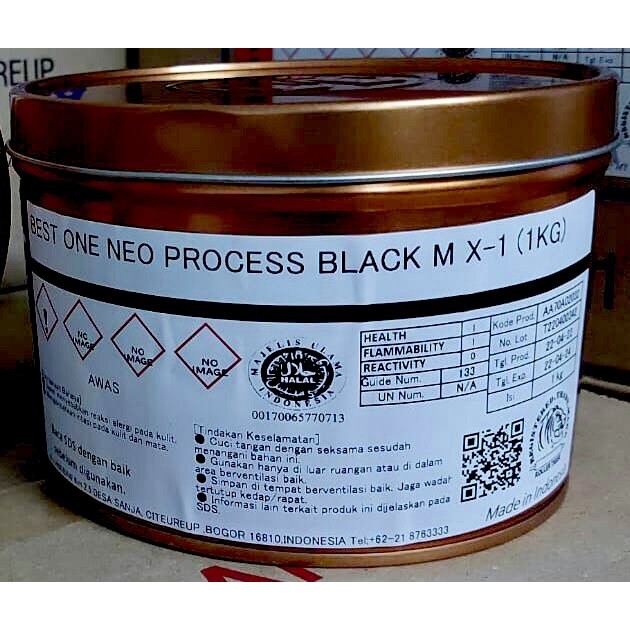 

TINTA CETAK CEMANI TOKA , BEST ONE NEO PROCESS BLACK MX-1