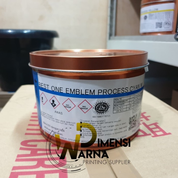 

TINTA OFFSET CEMANI TOKA - BEST ONE EMBLEM PROCESS CYAN