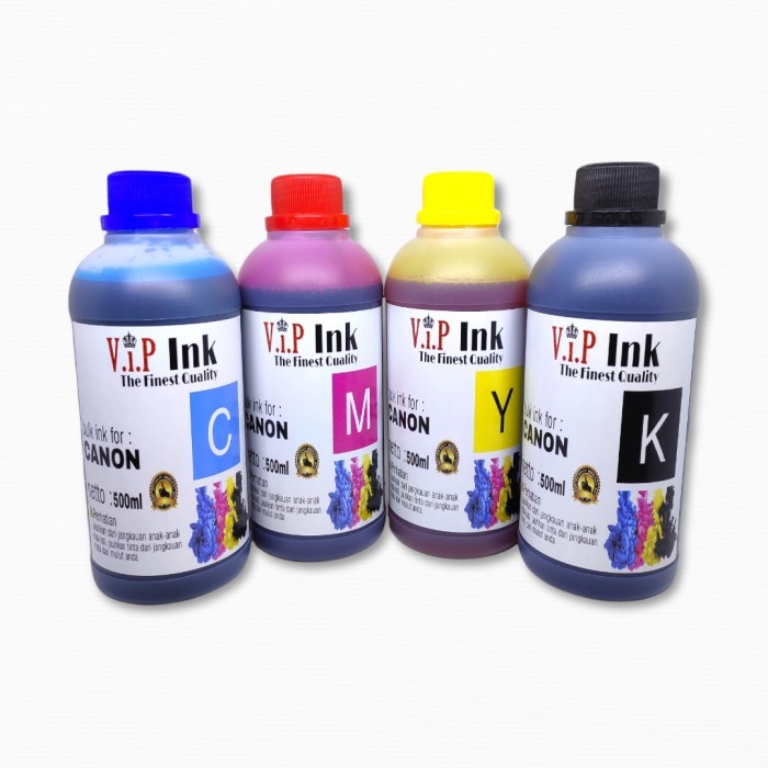 

PAKET TINTA CANON ISI ULANG REFIL 500ML 4 WARNA DIAMOND INK
