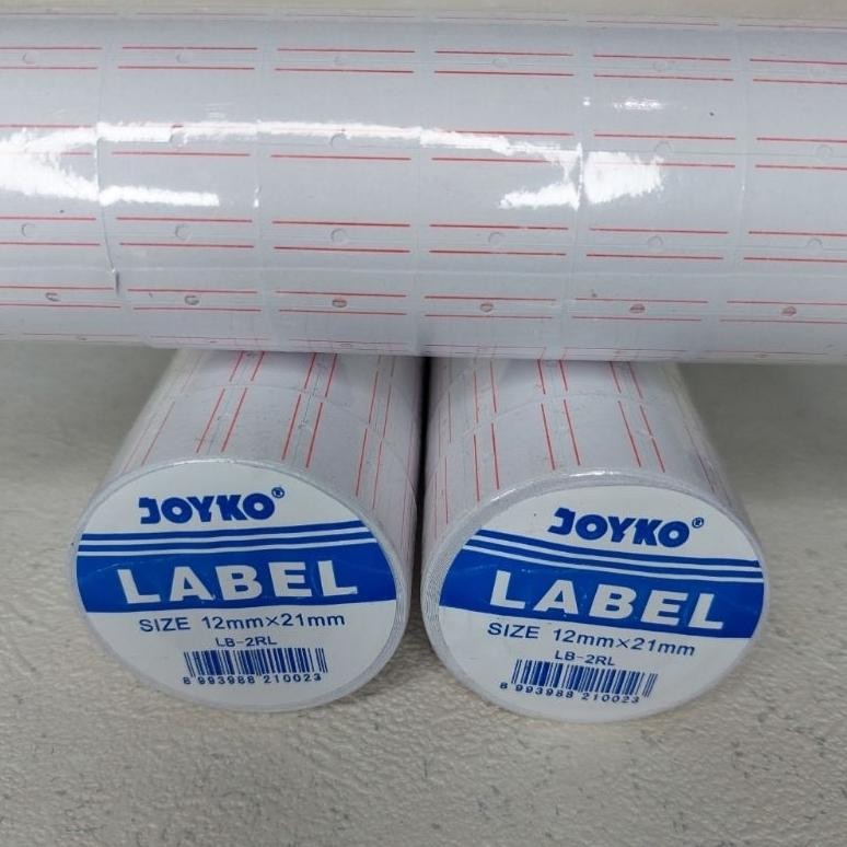 

rf-45 LABEL HARGA JOYKO 1LINE /PER ROLL Terlaris