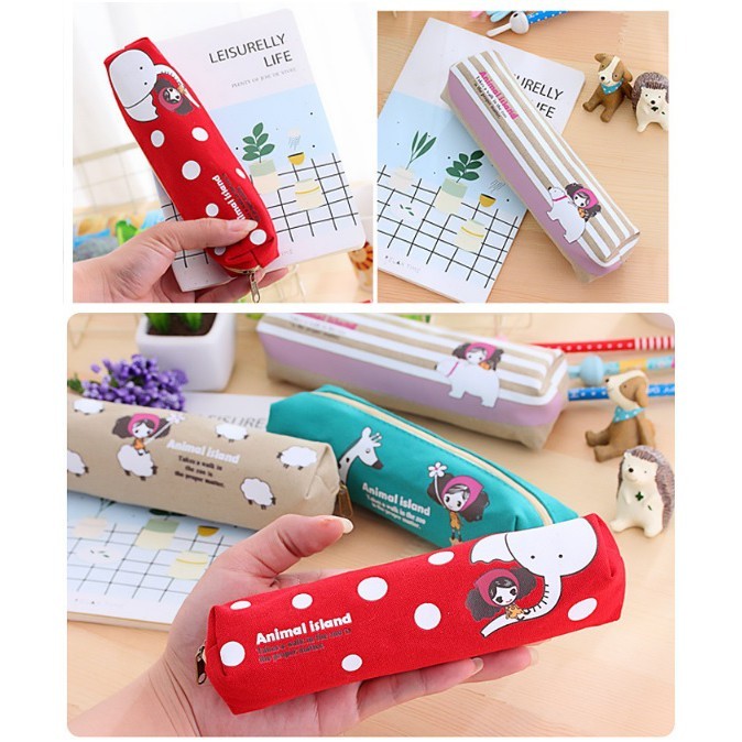 

CTO MOUSEMAN - PENSIL CASE / TEMPAT PENSIL KOREA PULA / KOTAK PENSIL LNI