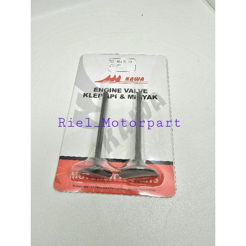 Klep Set (KAWA) MEGA PRO MONO / MEGA PRO NEW payung valve klepset klep api minyak KAWA