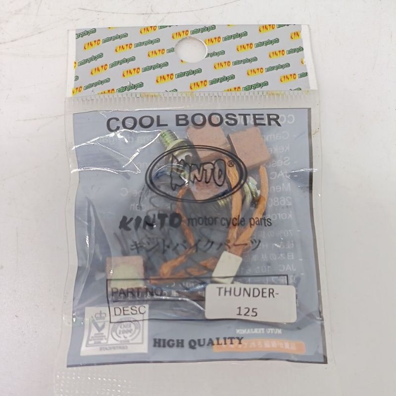 Cool Starter (KNT) THUNDER 125 stater arang areng karbon dinamo KINTO