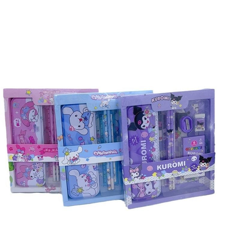 

edf-62 (ATS) paket ALAT TULIS SANRIO/STATIONERY SET/STUDY SET SANRIO KUROMICINNAMOROLL MY MELODY Murah