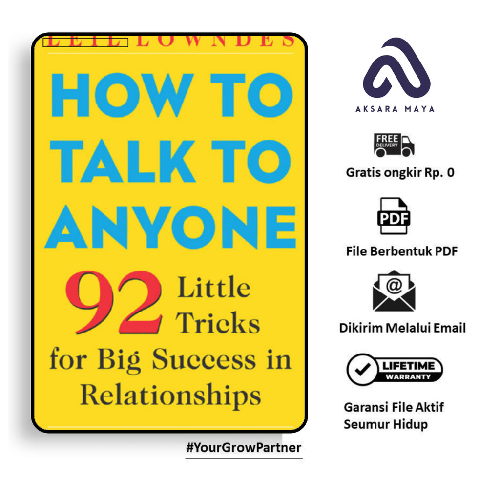 

103. How To Talk To Anyone B.Indonesia (AM)